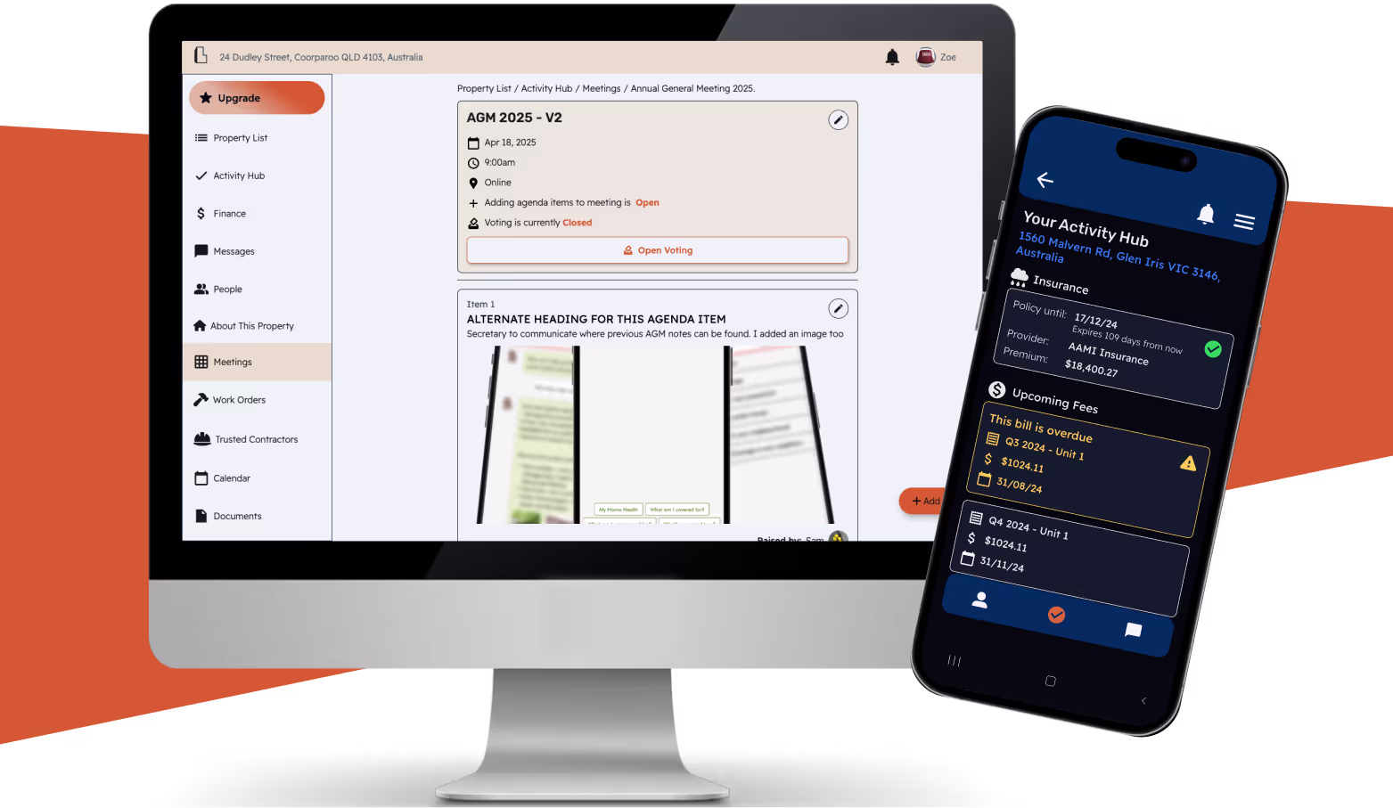 image of self managed strata software
