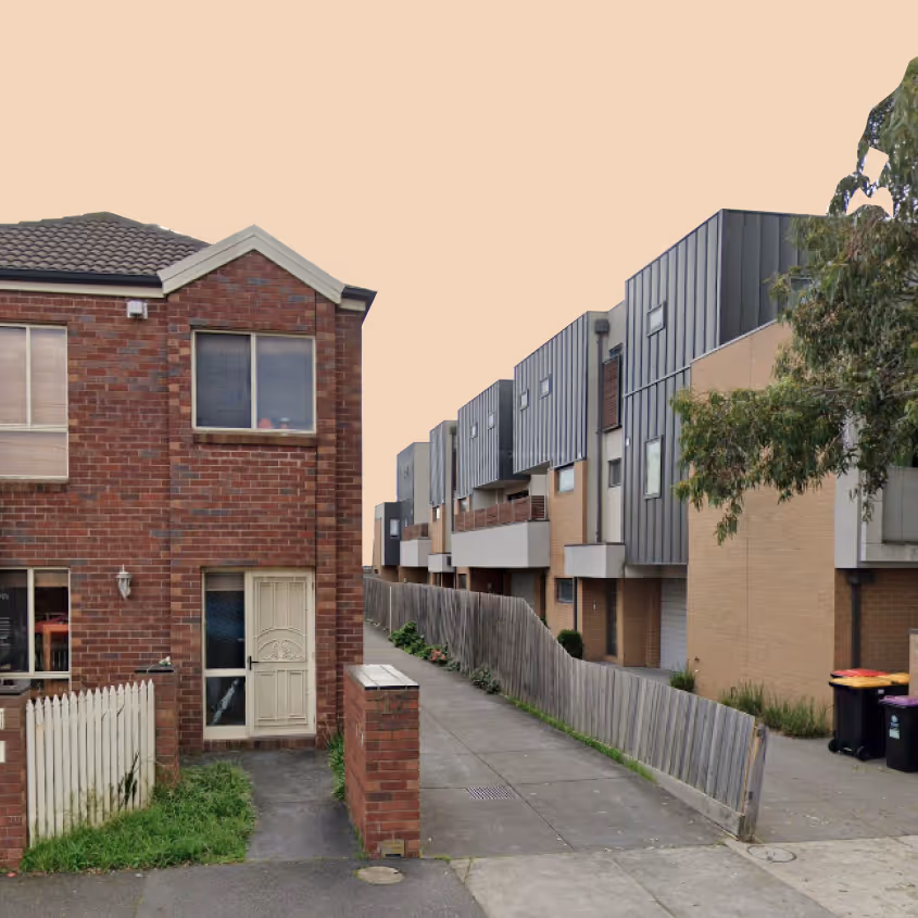 some townhouses in Melbourne